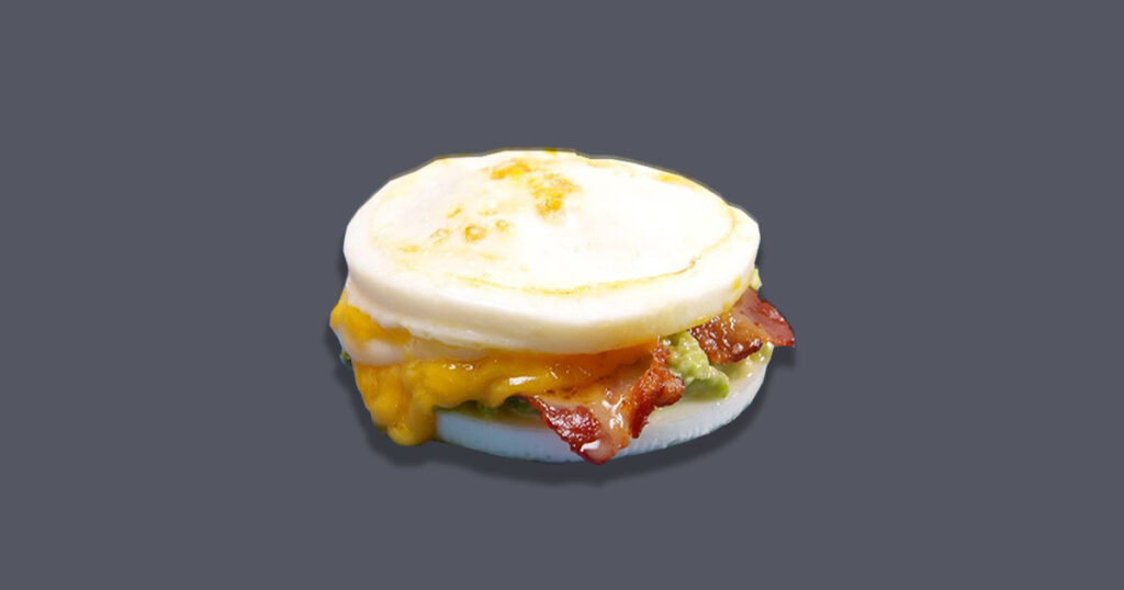 Bacon Egg and Cheese Keto