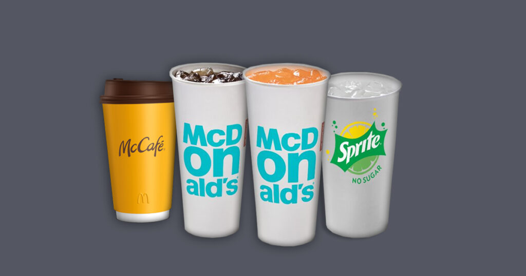 McDonalds Beverages