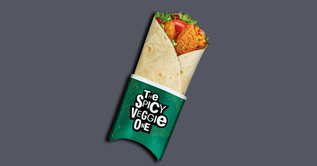 Mcdonalds Spicy Veggie One