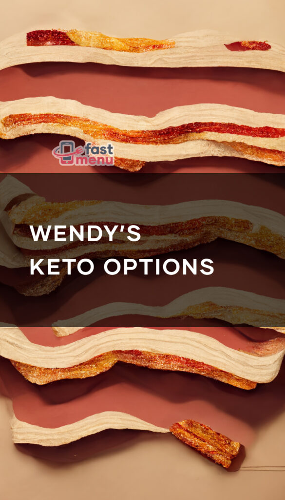 Wendy's keto Options