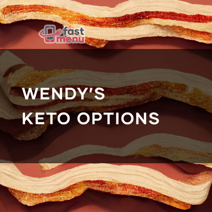 Wendy's keto Options
