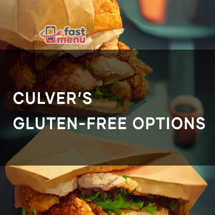 Culver's Gluten-Free Options