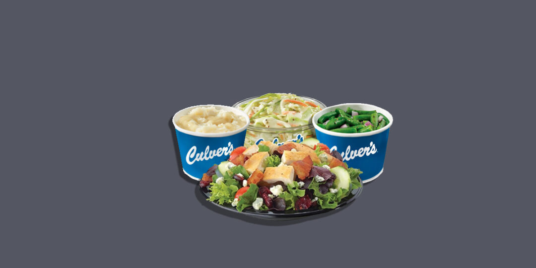 Culver's GlutenFree Options Fast Menu