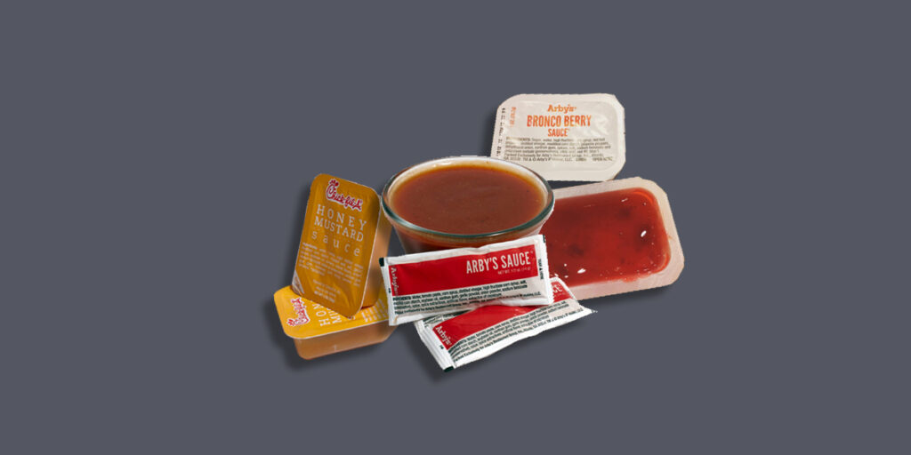 arby's gluten-free sauces