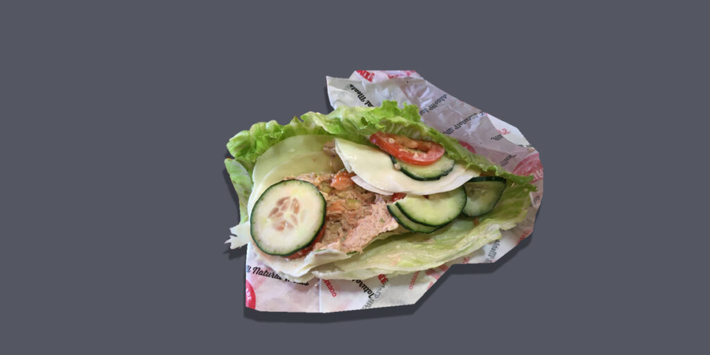Tuna Salad Lettuce Wrap