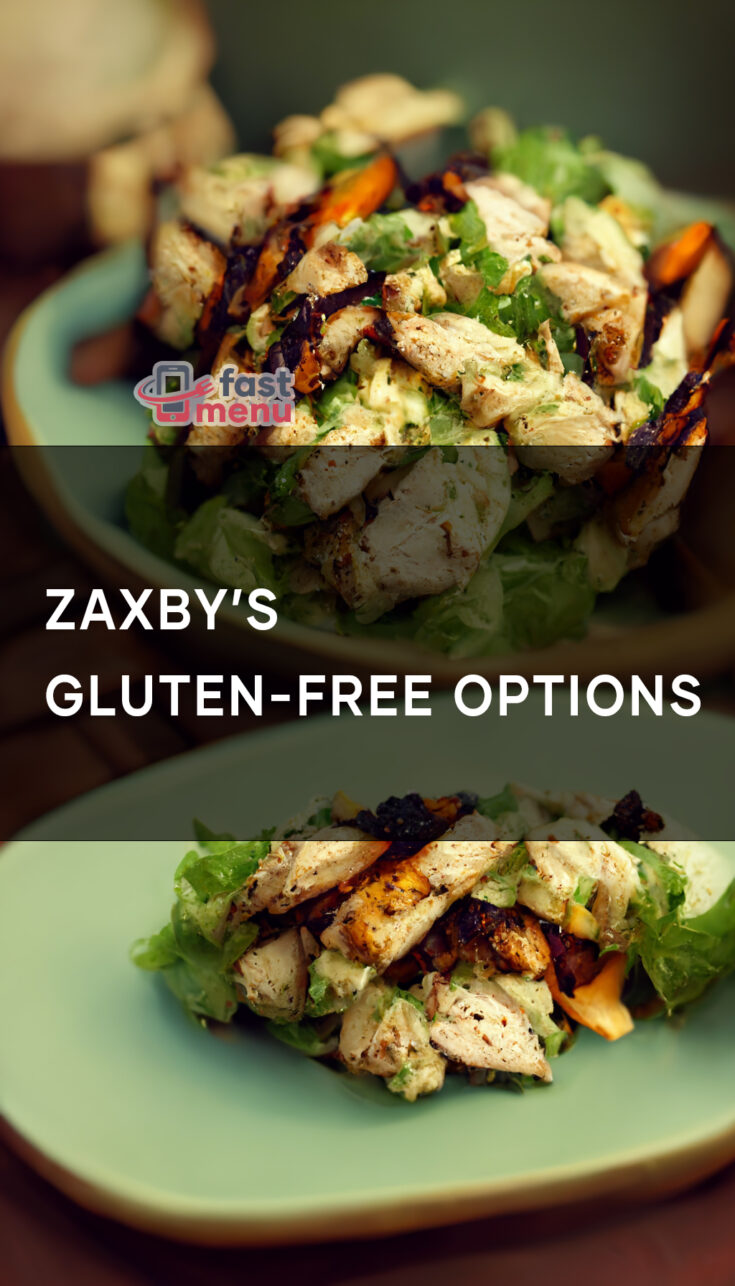 Zaxby s Gluten Free Options Fast Menu Zaxby s Gluten Free Options Fast Menu