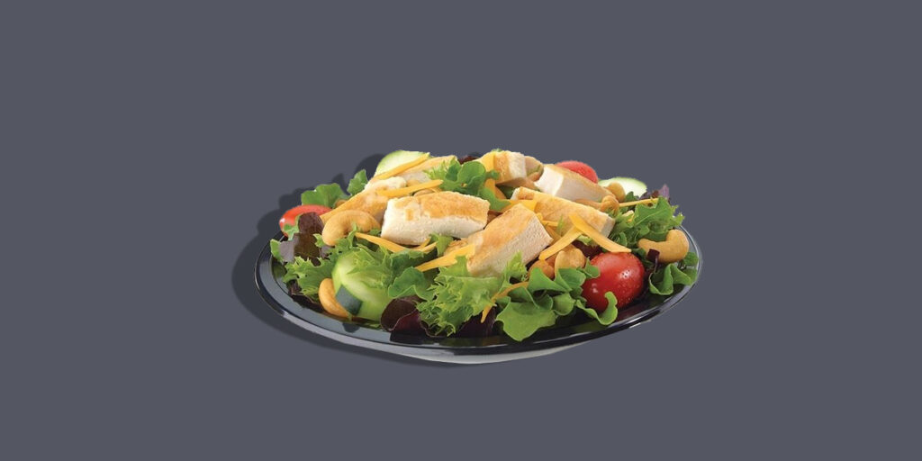 Chicken Cashew Salad with Grilled Chicken