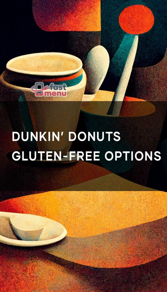 Dunkin' Donuts Gluten Free-Options