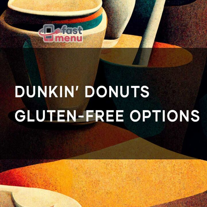 Dunkin' Donuts Gluten Free-Options