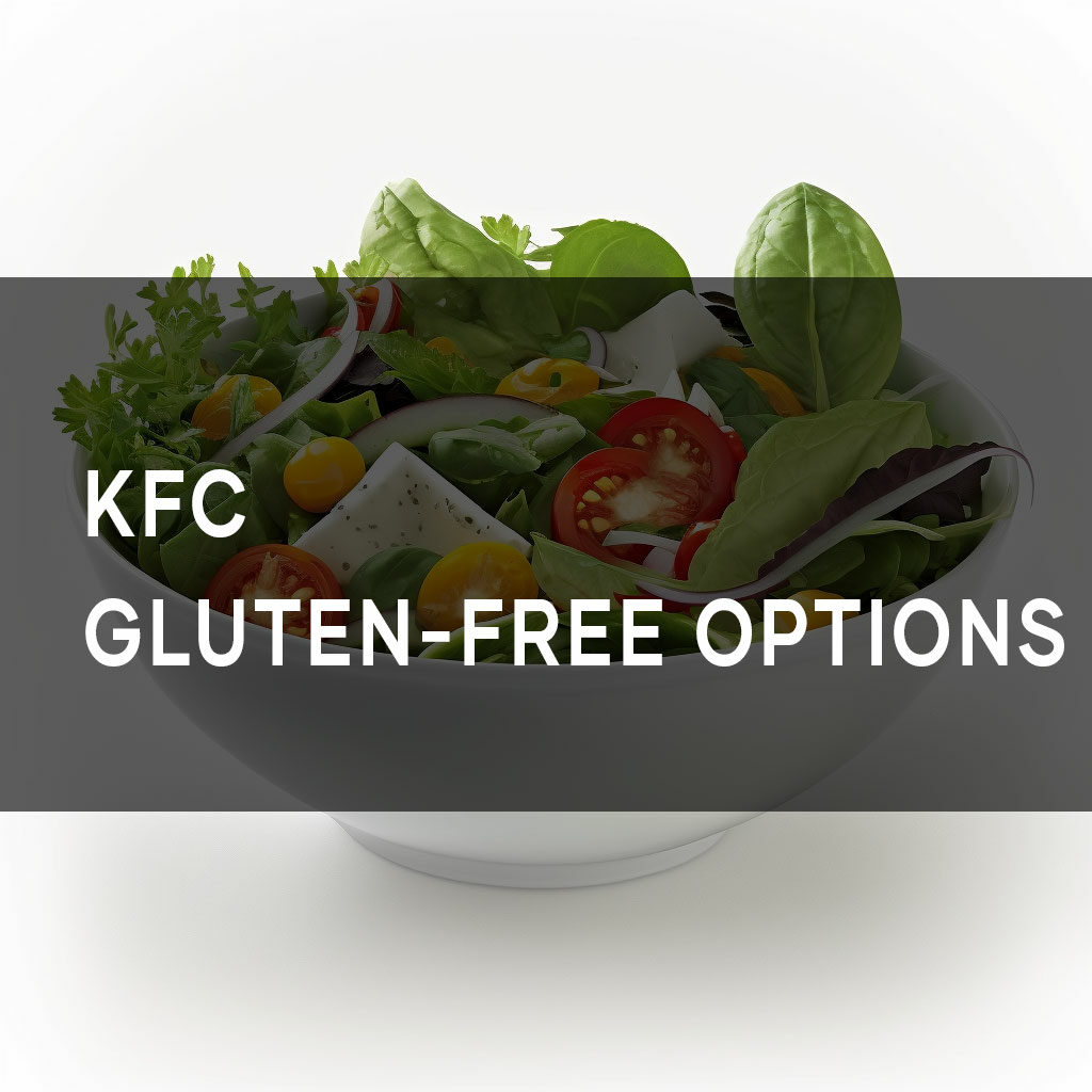 KFC gluten-free options menu