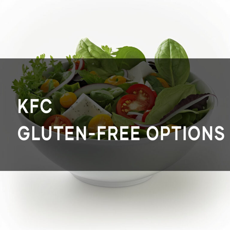 McDonald's GlutenFree Options