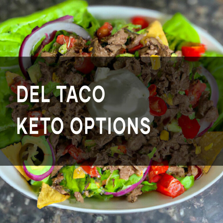 Del Taco KetoFriendly Options (How to Order Low Carb at Del Taco)
