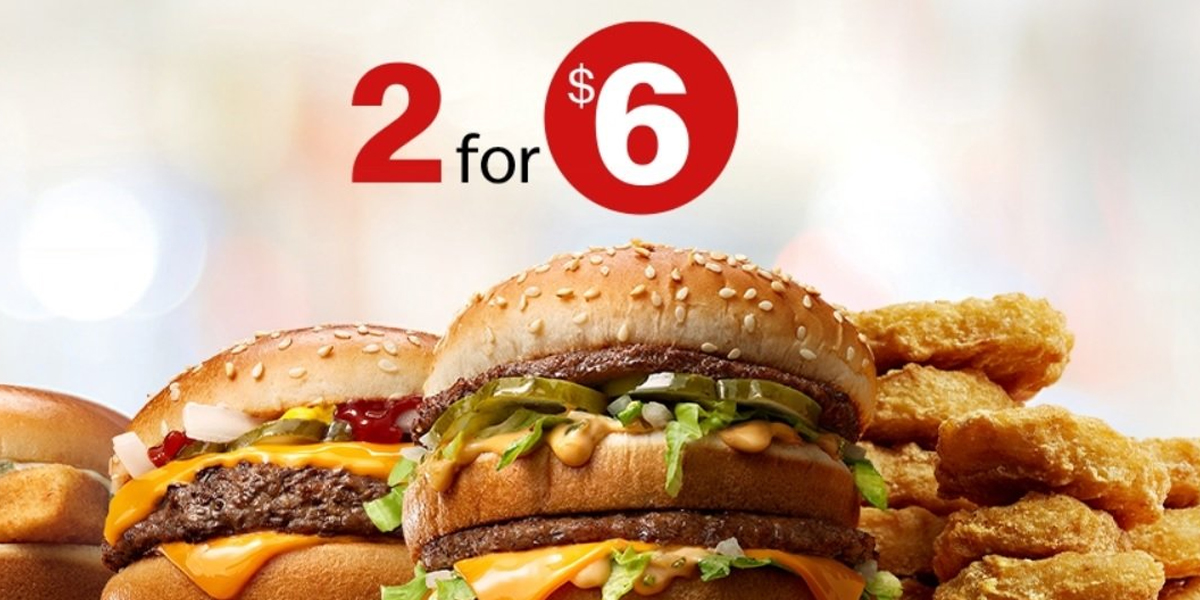 Is McDonald's 2 for 6 Deal Still Available?