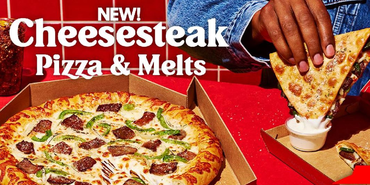 Pizza Hut Cheesesteak Pizza and Melt Review
