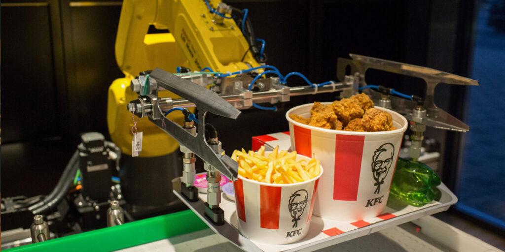 automated food service robotics